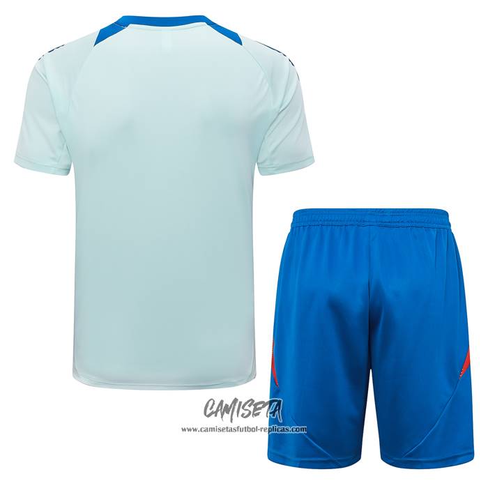 Chandal del Espana 2024-2025 Manga Corta Azul - Pantalon Corto